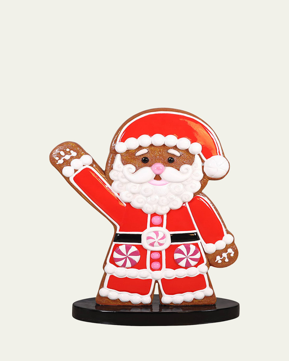 Mr. Santa the Gingerbread Figurine